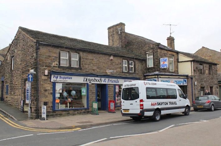 A&H Skipton Travel minibus serving Silsden and Steeton